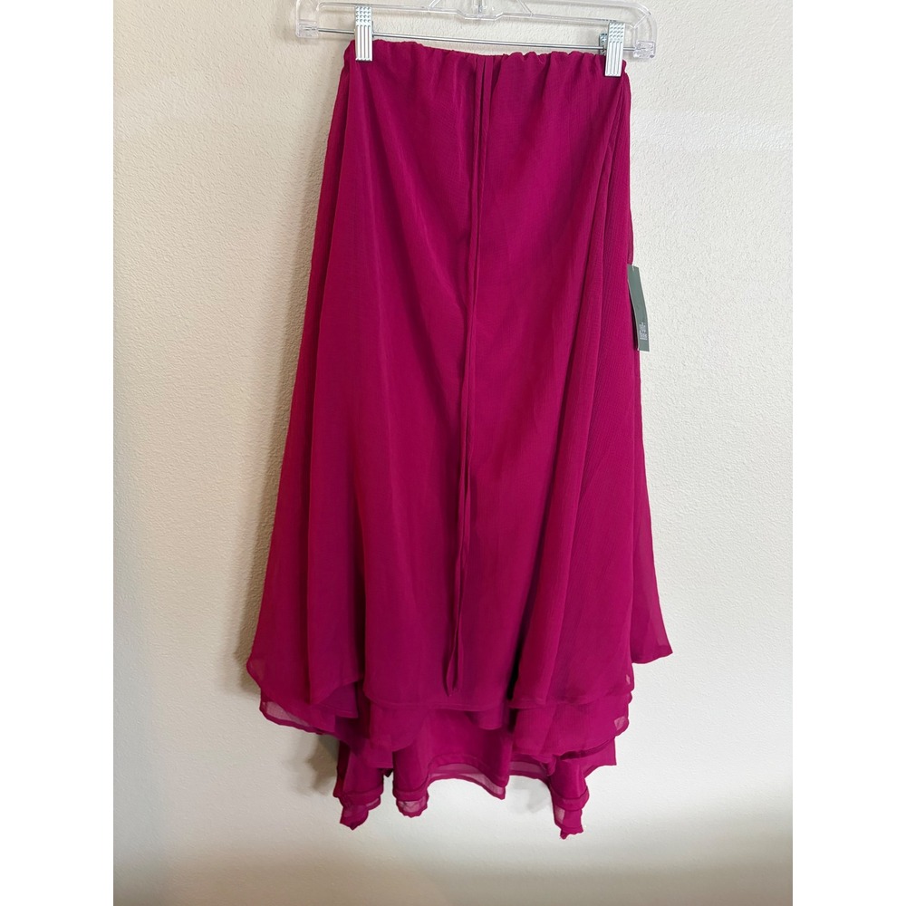 Wild Fable Berry Purple Halter Mini Dress XXL WFS0830J Chiffon Tiered Babydoll